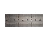 Линейка стальная (пружинистая нержавеющая) 100 см, в футляре - Фото 3