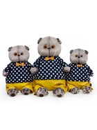 Мягкая игрушка «Басик», в джемпере в цветочек, 22 см - Фото 6