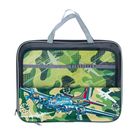 Папка для труда А4 с ручками текстиль ПВХ 335*260*20 "Авиация" - Фото 1