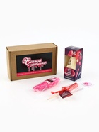 УЦЕНКА Минигифтбокс "Сильная и независимая": леденец, фигурка, стикер, вибратор - Фото 2