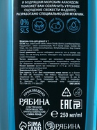 Гель для душа и шампунь увлажняющий 2 в 1 «Сила водопада», 250 мл, аромат лимона, мяты и кедра, HARD LINE - Фото 3