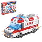 УЦЕНКА Конструктор «Скорая помощь», свет, звук, инерция, 68 деталей 10863161