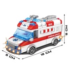 УЦЕНКА Конструктор «Скорая помощь», свет, звук, инерция, 68 деталей 10863161