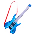 Уценка Музыкальная гитара «Рок-звезда», звук свет, синяя - Фото 4
