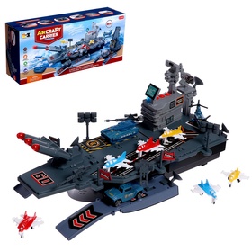 {{photo.Alt || photo.Description || 'УЦЕНКА Парковка - корабль для машин «Авианосец», стреляет, свет и звук, подвижные элементы'}}