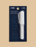 Мел карандаш для ткани TEIRA, с пудрой, 10.5×2 см, белый - Фото 9