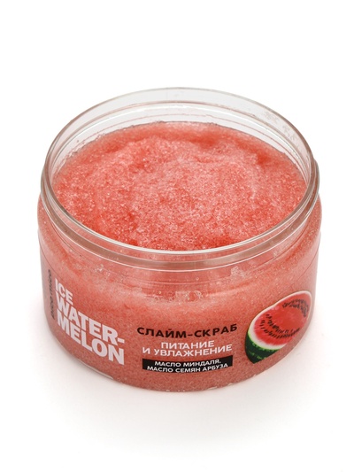 Скраб-слайм для тела Ice watermelon, питание и увлажнение, с ароматом арбуза, 250 г, PICO MICO