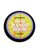 Скраб-слайм для тела Fresh mango boom, питание и увлажнение, с ароматом манго, 250 г, PICO MICO 10571554 - фото 13881408