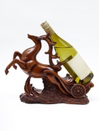 Подставка под бутылку TAKE IT EASY «Олень», полистоун под дерево, 17×12×28 см - Фото 2