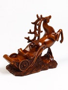 Подставка под бутылку TAKE IT EASY «Олень», полистоун под дерево, 17×12×28 см - Фото 11