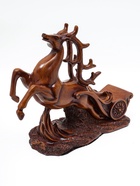 Подставка под бутылку TAKE IT EASY «Олень», полистоун под дерево, 17×12×28 см - Фото 4