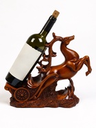 Подставка под бутылку TAKE IT EASY «Олень», полистоун под дерево, 17×12×28 см - Фото 9