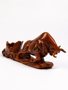 Подставка под бутылку TAKE IT EASY «Бык», полистоун под дерево, 49×11×22 см - Фото 15