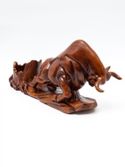 Подставка под бутылку TAKE IT EASY «Бык», полистоун под дерево, 49×11×22 см - Фото 7