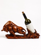 Подставка под бутылку TAKE IT EASY «Бык», полистоун под дерево, 49×11×22 см - Фото 9