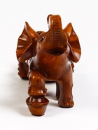 Подставка под бутылку TAKE IT EASY «Слон», полистоун под дерево, 34×13×20 см - Фото 13