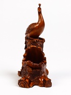 Подставка под бутылку TAKE IT EASY «Павлин», полистоун под дерево, 23×15×33 см - Фото 12