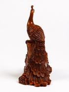 Подставка под бутылку TAKE IT EASY «Павлин», полистоун под дерево, 23×15×33 см - Фото 16