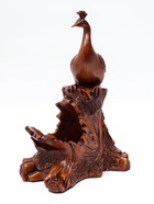 Подставка под бутылку TAKE IT EASY «Павлин», полистоун под дерево, 23×15×33 см - Фото 3