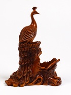 Подставка под бутылку TAKE IT EASY «Павлин», полистоун под дерево, 23×15×33 см - Фото 10