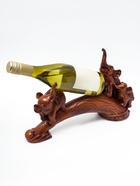 Подставка под бутылку TAKE IT EASY «Два слона», полистоун под дерево, 36×10×25 см - Фото 1