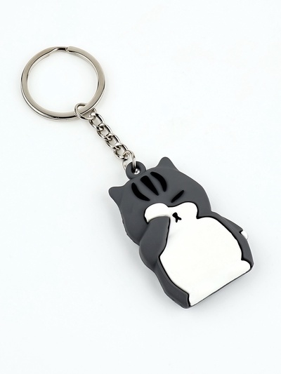 Брелок для ключей «Кот», 10×3.4 см