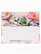 Пакет подарочный с окном «Белые пионы», 24×20×11 см - Фото 6