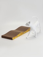 Когтеточка-лежанка «Пижон», 65×22×7 см, с кошачьей мятой, гофрокартон - Фото 2