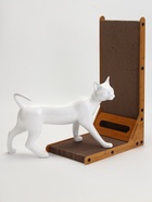 Когтеточка-лежанка «Пижон» из гофрокартона с кошачьей мятой "Хочу-Точу", 60×40×25 см - Фото 3