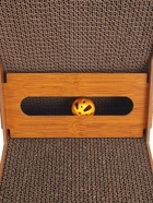 Когтеточка-лежанка «Пижон» из гофрокартона с кошачьей мятой "Хочу-Точу", 60×40×25 см - Фото 7