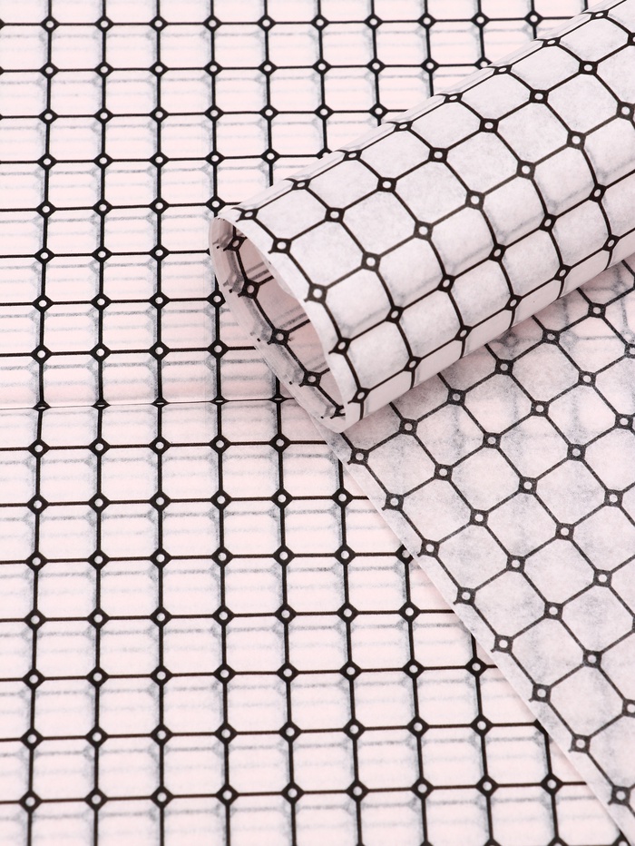 Бумага упаковочная тишью, «Шарм», розовый, 50 см × 70 см 17 грамм - Фото 1