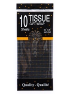 Бумага упаковочная тишью, «Шарм», чёрный, 50 см × 70 см 17 грамм - Фото 4