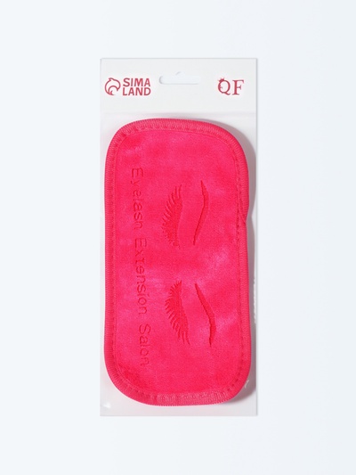 Планшет для наращивания ресниц, 19.5×9.5 см, розовый