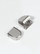 Шнурки для обуви, пара, плоские, с фиксаторами, эластичные, 8 мм, 100 см, белые - Фото 4