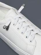 Шнурки для обуви, пара, плоские, с фиксаторами, эластичные, 8 мм, 100 см, белые - Фото 6