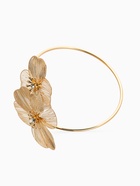 Браслет «Цветок» стразинка, цвет золото - Фото 4