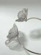 Браслет «Цветок» стразинка, цвет серебро - фото 809238334