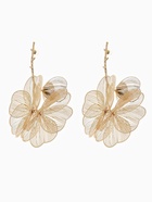 Серьги металл «Цветок» веточка, цвет золото - Фото 4