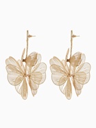 Серьги металл «Цветок» веточка, цвет золото - Фото 5