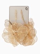 Серьги металл «Цветок» веточка, цвет золото - Фото 7