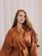 Колье «Цветок» распустившийся, цвет золото, 40 см 10826376 - фото 14474208