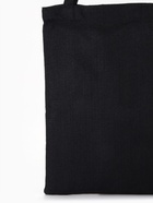 Сумка - шопер, на молнии, однотонная, чёрная - Фото 3