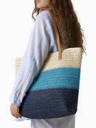 Сумка пляжная на молнии, на подкладке, 47×12×35 см, разноцветная - Фото 4