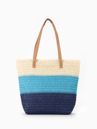 Сумка пляжная на молнии, на подкладке, 47×12×35 см, разноцветная - Фото 6