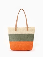 Сумка пляжная, на молнии, на подкладке, 47×12×35 см, разноцветная - Фото 2