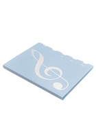 Нотная папка - 20 файлов 40 листов голубая - Фото 2