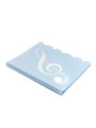 Нотная папка - 30 файлов 60 листов голубая - Фото 2