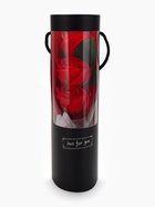 Подарочный букет из трех мыльных роз в колбе, красные - Фото 1