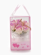 Подарочный набор из 7 бело-фиолетовых мыльных роз, в коробке  (артикул 10717396)  большой выбор товаров оптом и в розницу по низким ценам с доставкой