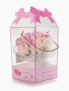 Подарочный набор из 7 бело-фиолетовых мыльных роз, в коробке  (артикул 10717396)  большой выбор товаров оптом и в розницу по низким ценам с доставкой